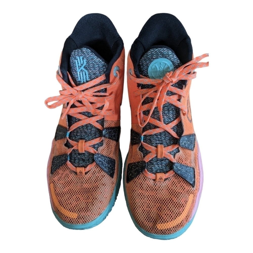 Nike Kyrie 7 Play for the Future Atomic Orange Size Youth 7